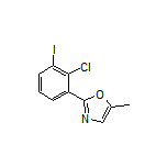 2-(2-Chloro-3-iodophenyl)-5-methyloxazole