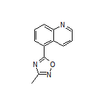 3-Methyl-5-(quinolin-5-yl)-1,2,4-oxadiazole