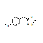 5-(4-Methoxybenzyl)-3-methyl-1,2,4-oxadiazole