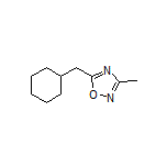 5-(Cyclohexylmethyl)-3-methyl-1,2,4-oxadiazole