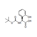 (S)-2-(Boc-amino)-2-(2-hydroxyphenyl)acetic Acid