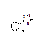 5-(2-Fluorophenyl)-3-methyl-1,2,4-oxadiazole
