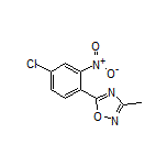 5-(4-Chloro-2-nitrophenyl)-3-methyl-1,2,4-oxadiazole