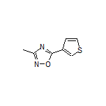 3-Methyl-5-(thiophen-3-yl)-1,2,4-oxadiazole