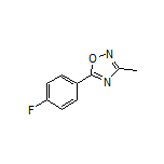 5-(4-Fluorophenyl)-3-methyl-1,2,4-oxadiazole