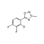 3-Methyl-5-(2,3,4-trifluorophenyl)-1,2,4-oxadiazole