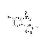 5-(4-Bromo-2-nitrophenyl)-3-methyl-1,2,4-oxadiazole