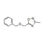 5-[(Benzyloxy)methyl]-3-methyl-1,2,4-oxadiazole