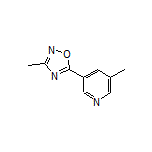 3-Methyl-5-(5-methylpyridin-3-yl)-1,2,4-oxadiazole