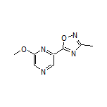 5-(6-Methoxypyrazin-2-yl)-3-methyl-1,2,4-oxadiazole