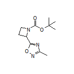 5-(1-Boc-azetidin-2-yl)-3-methyl-1,2,4-oxadiazole