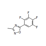 3-Methyl-5-(2,3,4,5-tetrafluorophenyl)-1,2,4-oxadiazole