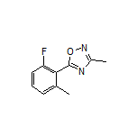 5-(2-Fluoro-6-methylphenyl)-3-methyl-1,2,4-oxadiazole