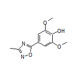 2,6-Dimethoxy-4-(3-methyl-1,2,4-oxadiazol-5-yl)phenol