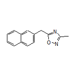 3-Methyl-5-(naphthalen-2-ylmethyl)-1,2,4-oxadiazole