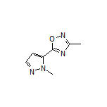 3-Methyl-5-(1-methyl-1H-pyrazol-5-yl)-1,2,4-oxadiazole