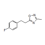 5-(4-Fluorophenethyl)-3-methyl-1,2,4-oxadiazole