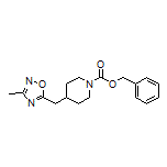 5-[(1-Cbz-piperidin-4-yl)methyl]-3-methyl-1,2,4-oxadiazole