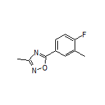 5-(4-Fluoro-3-methylphenyl)-3-methyl-1,2,4-oxadiazole