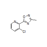 5-(3-Chloropyridin-2-yl)-3-methyl-1,2,4-oxadiazole