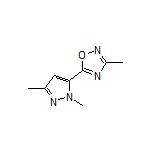 5-(1,3-Dimethyl-1H-pyrazol-5-yl)-3-methyl-1,2,4-oxadiazole