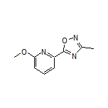5-(6-Methoxypyridin-2-yl)-3-methyl-1,2,4-oxadiazole