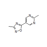 3-Methyl-5-(2-methylpyrimidin-5-yl)-1,2,4-oxadiazole