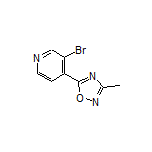 5-(3-Bromopyridin-4-yl)-3-methyl-1,2,4-oxadiazole