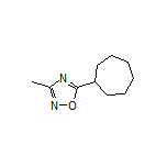 5-Cycloheptyl-3-methyl-1,2,4-oxadiazole