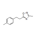3-Methyl-5-(4-methylphenethyl)-1,2,4-oxadiazole