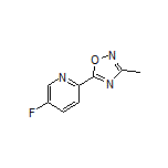 5-(5-Fluoropyridin-2-yl)-3-methyl-1,2,4-oxadiazole
