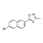 5-(6-Bromonaphthalen-2-yl)-3-methyl-1,2,4-oxadiazole