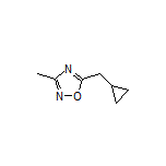 5-(Cyclopropylmethyl)-3-methyl-1,2,4-oxadiazole