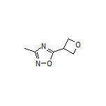3-Methyl-5-(oxetan-3-yl)-1,2,4-oxadiazole