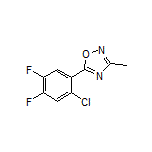 5-(2-Chloro-4,5-difluorophenyl)-3-methyl-1,2,4-oxadiazole