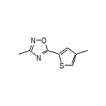 3-Methyl-5-(4-methylthiophen-2-yl)-1,2,4-oxadiazole