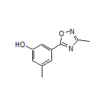 3-Methyl-5-(3-methyl-1,2,4-oxadiazol-5-yl)phenol