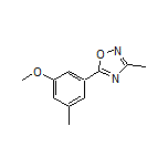 5-(3-Methoxy-5-methylphenyl)-3-methyl-1,2,4-oxadiazole