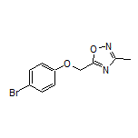 5-[(4-Bromophenoxy)methyl]-3-methyl-1,2,4-oxadiazole
