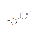 3-Methyl-5-(1-methylpiperidin-4-yl)-1,2,4-oxadiazole