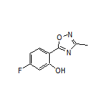 5-Fluoro-2-(3-methyl-1,2,4-oxadiazol-5-yl)phenol