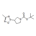 5-(1-Boc-pyrrolidin-3-yl)-3-methyl-1,2,4-oxadiazole
