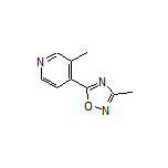 3-Methyl-5-(3-methylpyridin-4-yl)-1,2,4-oxadiazole