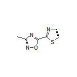 3-Methyl-5-(thiazol-2-yl)-1,2,4-oxadiazole