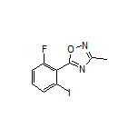 5-(2-Fluoro-6-iodophenyl)-3-methyl-1,2,4-oxadiazole