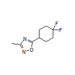 5-(4,4-Difluorocyclohexyl)-3-methyl-1,2,4-oxadiazole