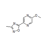 5-(5-Methoxypyrazin-2-yl)-3-methyl-1,2,4-oxadiazole