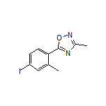 5-(4-Iodo-2-methylphenyl)-3-methyl-1,2,4-oxadiazole