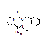 (R)-5-(1-Cbz-pyrrolidin-2-yl)-3-methyl-1,2,4-oxadiazole