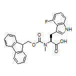 (S)-2-[Fmoc-(methyl)amino]-3-(4-fluoro-3-indolyl)propanoic Acid